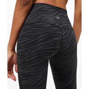 Lululemon Le Tigre Wunder Under 25" Leggings Tights Activewear Women's 6